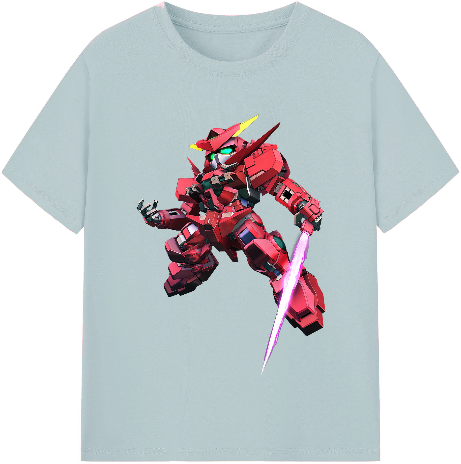 （画像用） 機動戦士ガンダム Mobile Suit Gundam 綿100％半袖Tシャツ（フロントプリント）